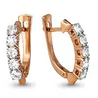 Серьги, артикул LV42005, золото