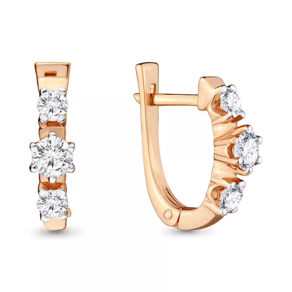 Серьги, золото, артикул LV42002