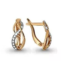 Серьги, золото, артикул LV41999А