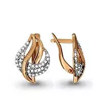 Серьги из золота, артикул LV41983А