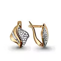 Серьги из золота, артикул LV41980А