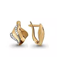 Серьги, артикул LV41979А, золото