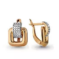 Серьги, артикул LV41960А, золото