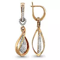 Серьги из золота, артикул LV41942А