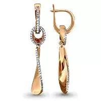 Серьги из золота, артикул LV41940А