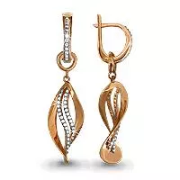 Серьги из золота, артикул LV41935А