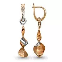 Серьги, артикул LV41934А, золото