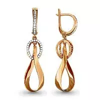 Серьги из золота, артикул LV41929А