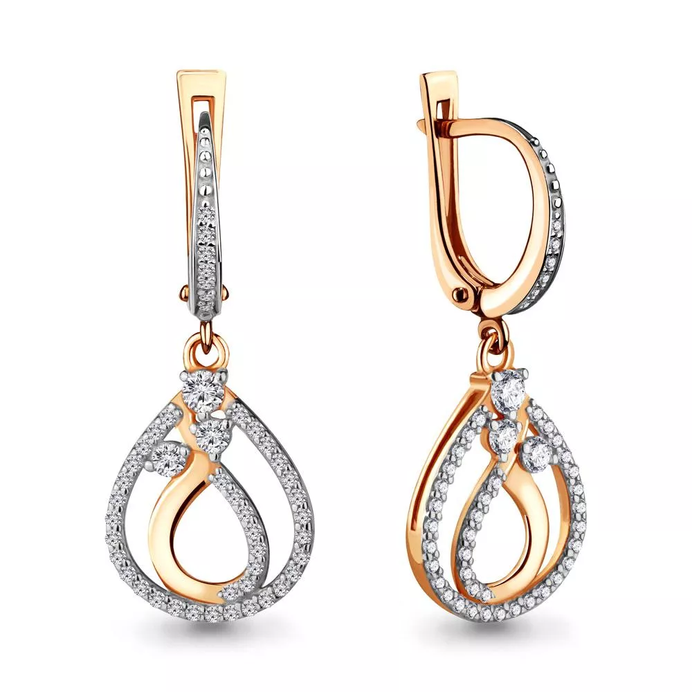 Серьги из золота, артикул LV41922А