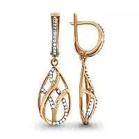 Серьги из золота, артикул LV41914А