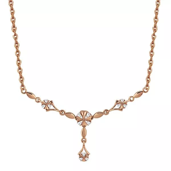 Колье, золото, артикул LV73539А