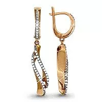 Серьги из золота, артикул LV41903А