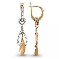 Серьги из золота, артикул LV41900А
