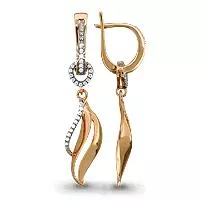 Серьги, золото, артикул LV41898А