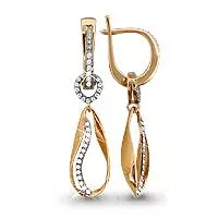 Серьги из золота, артикул LV41895А