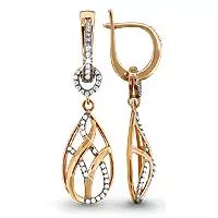 Серьги из золота, артикул LV41892А