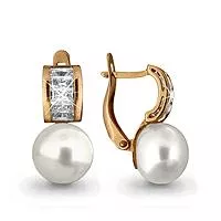 Серьги, золото, артикул LV41878