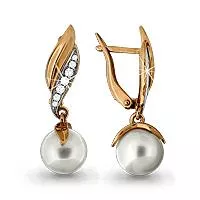 Серьги, золото, артикул LV41874А