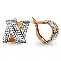 Серьги, артикул LV41862А, золото