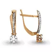 Серьги из золота, артикул LV41800А