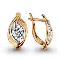 Серьги, золото, артикул LV41788А