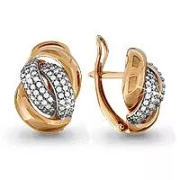 Серьги, артикул LV41787А, золото