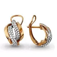 Серьги, золото, артикул LV41771А