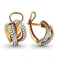 Серьги из золота, артикул LV41770А