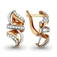 Серьги из золота, артикул LV41764А