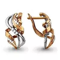 Серьги, артикул LV41763А, золото