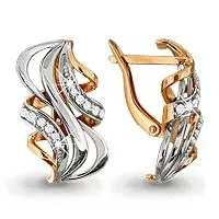 Серьги, золото, артикул LV41762А