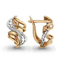 Серьги из золота, артикул LV41758А