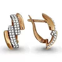 Серьги из золота, артикул LV41754А