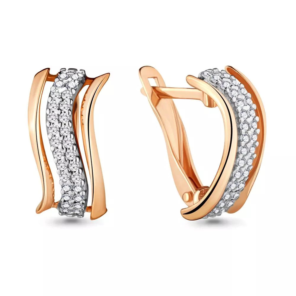 Серьги из золота, артикул LV41752А