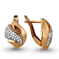 Серьги, золото, артикул LV41733А