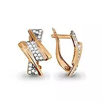 Серьги, артикул LV41730А, золото