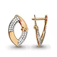 Серьги из золота, артикул LV41726А