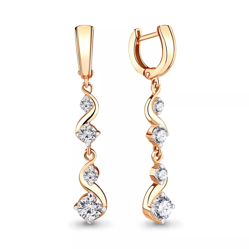 Серьги из золота, артикул LV41695