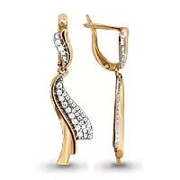 Серьги, золото, артикул LV41682А