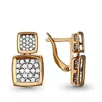 Серьги из золота, артикул LV41676А