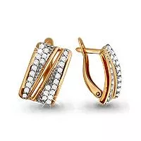 Серьги из золота, артикул LV41668А