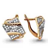 Серьги, золото, артикул LV41667А