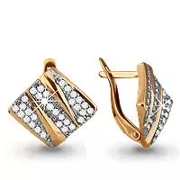 Серьги, артикул LV41666А, золото