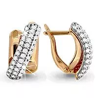 Серьги из золота, артикул LV41663А