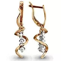 Серьги, золото, артикул LV41662