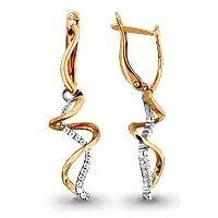 Серьги из золота, артикул LV41661А