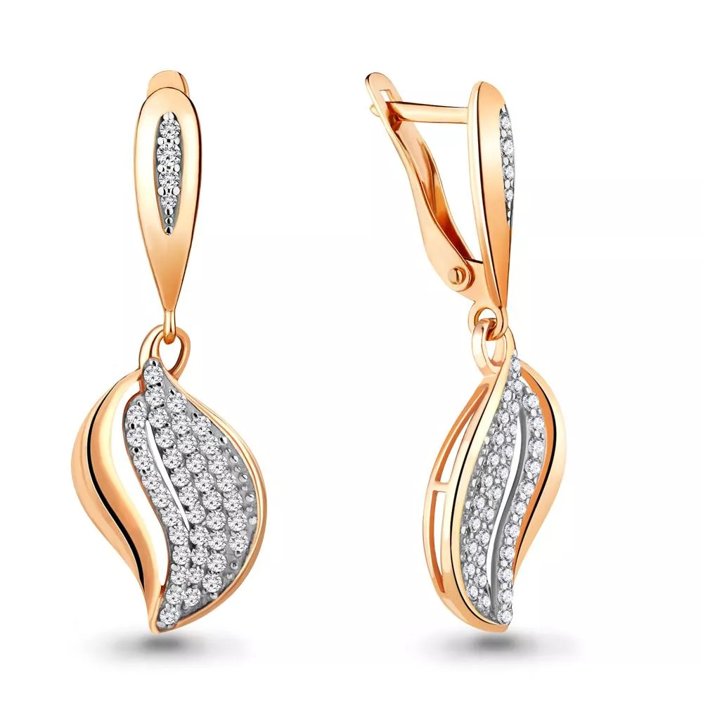 Серьги из золота, артикул LV41634А