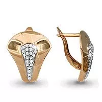 Серьги, артикул LV41628А, золото