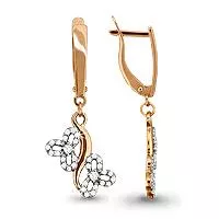 Серьги из золота, артикул LV41607А