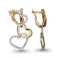 Серьги из золота, артикул LV41564А